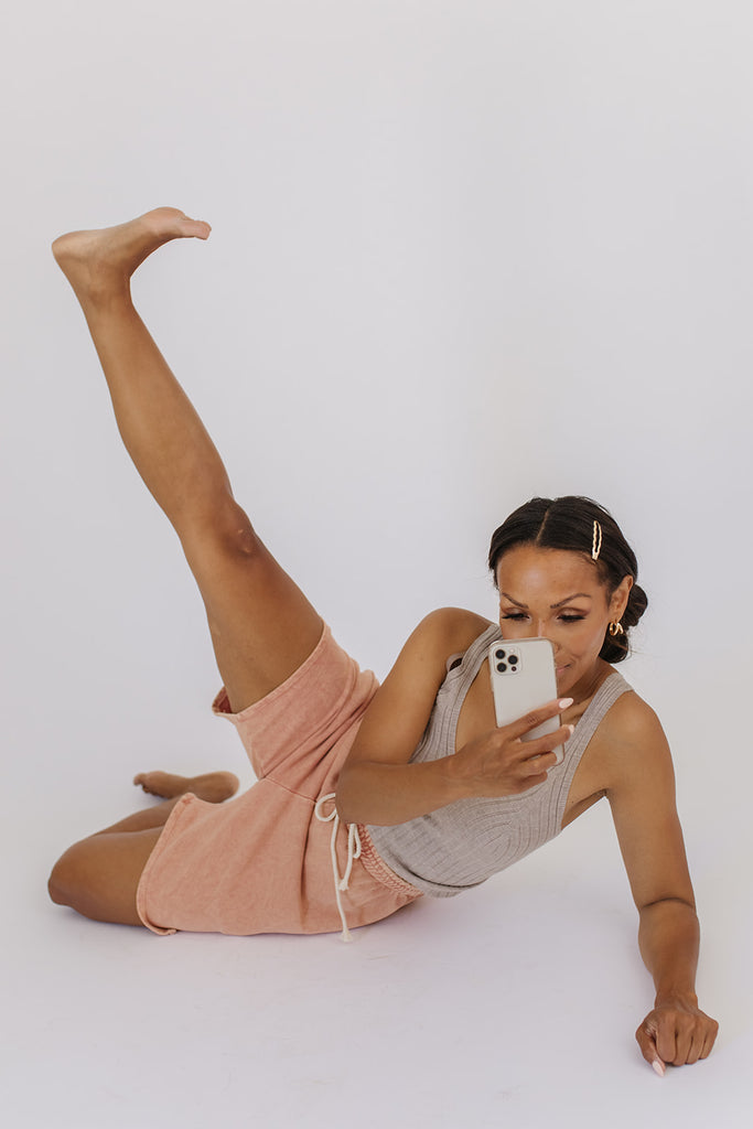 cora sweat shorts