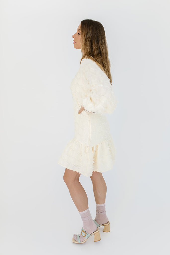 angelica button dress