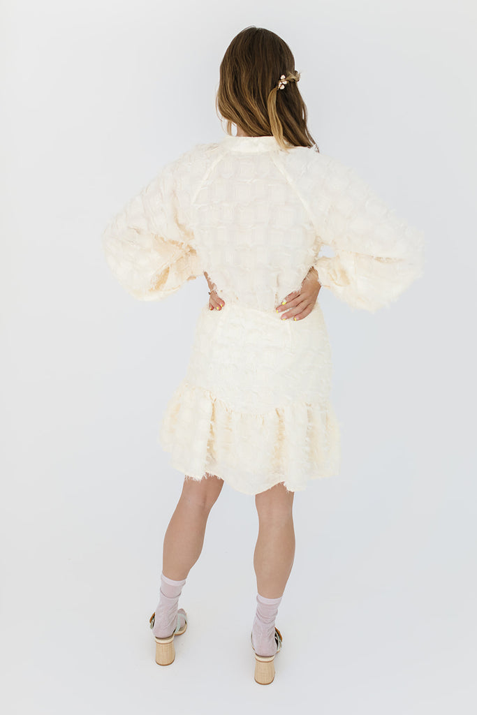 angelica button dress