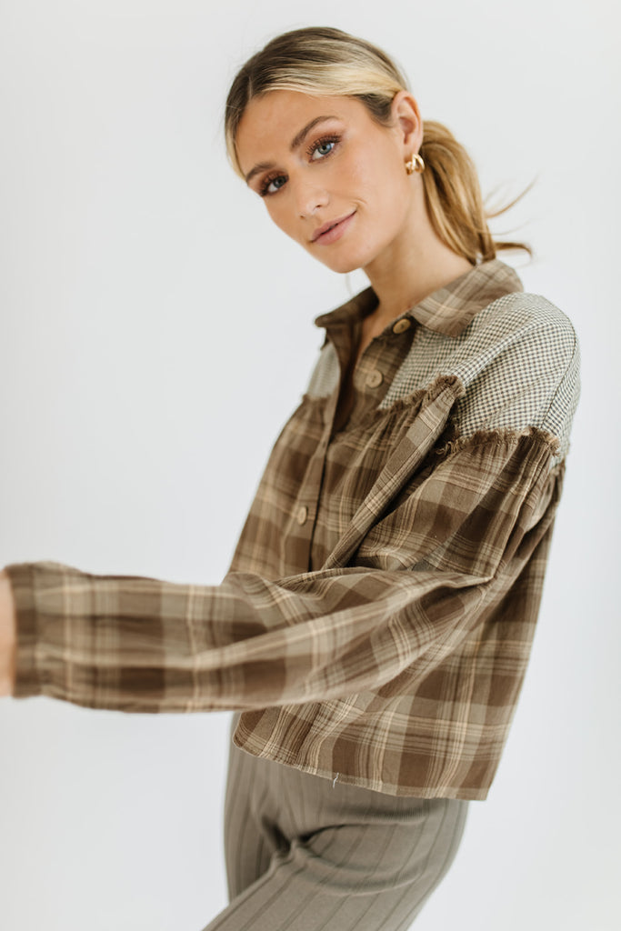 party's over flannel top