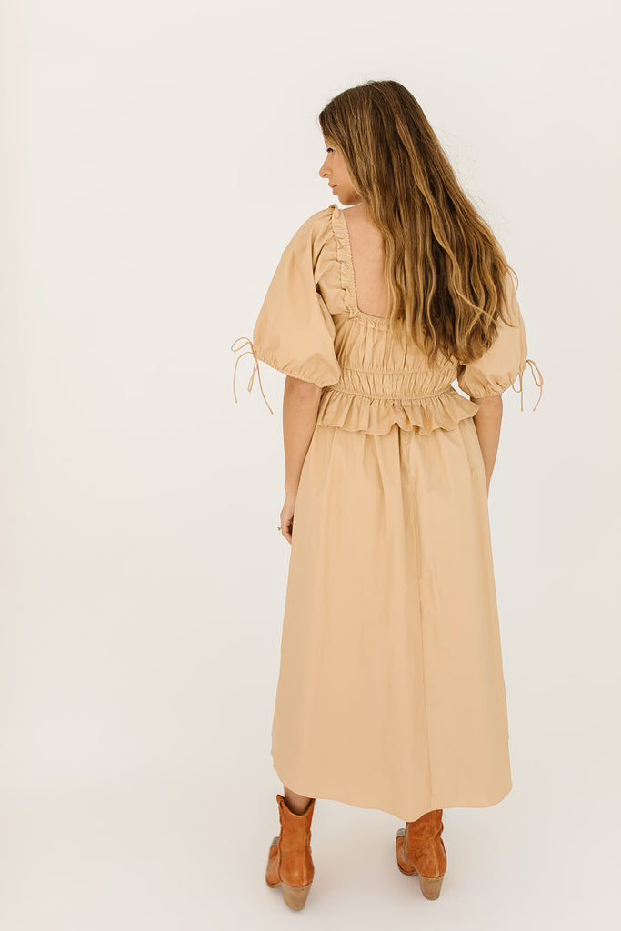 lia dress // taupe