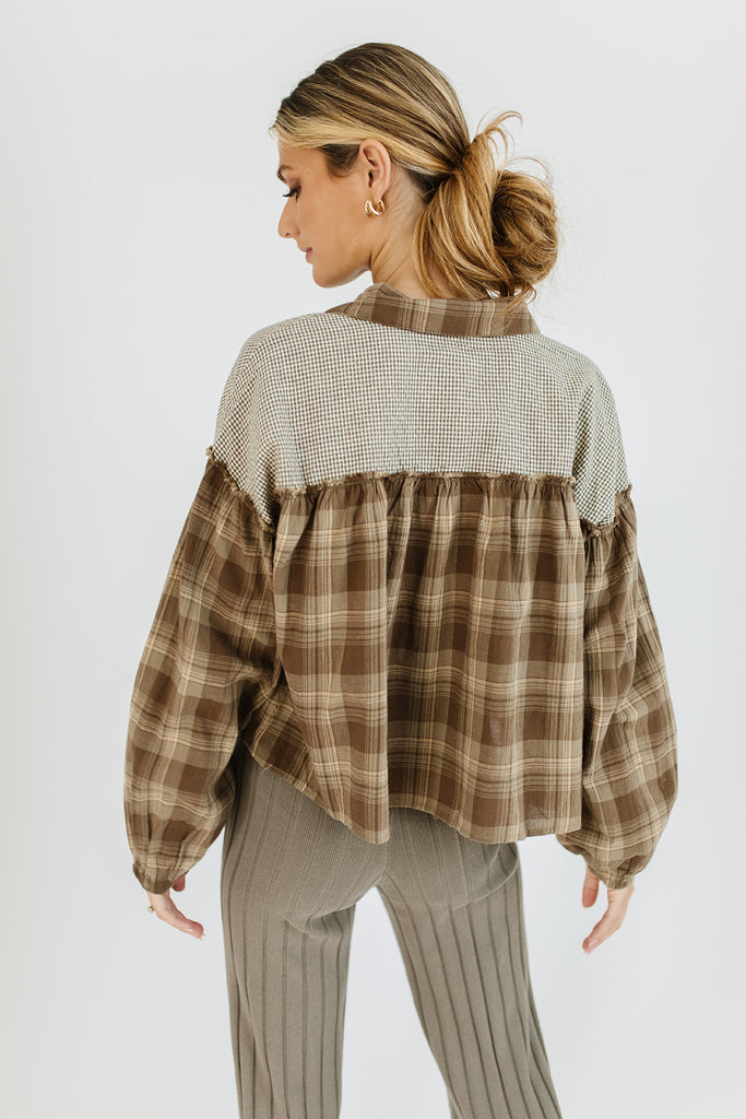 party's over flannel top