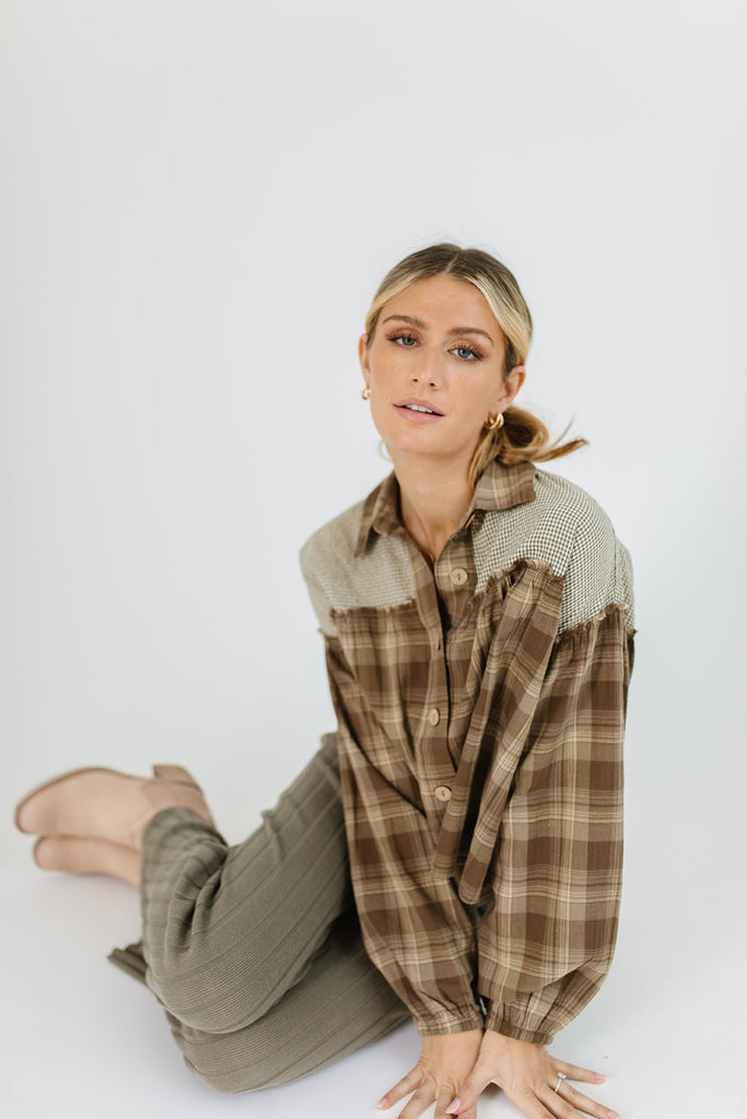 party's over flannel top