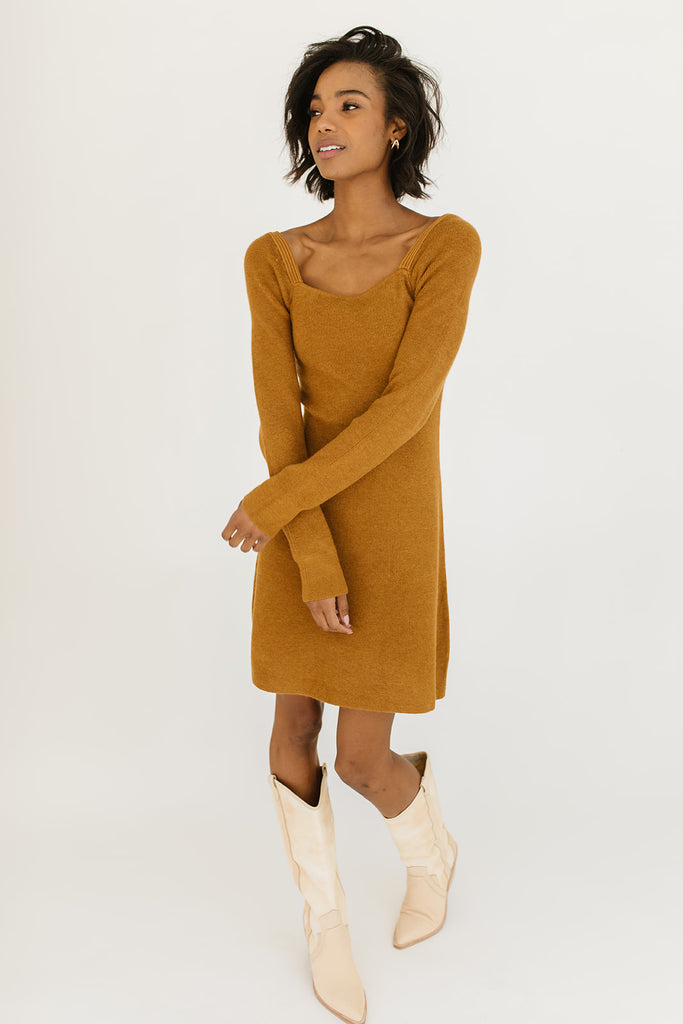 kiss goodnight sweater dress