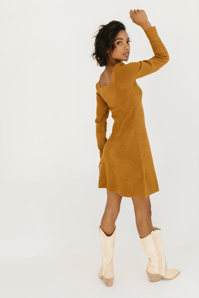 kiss goodnight sweater dress
