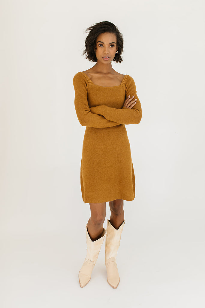 kiss goodnight sweater dress