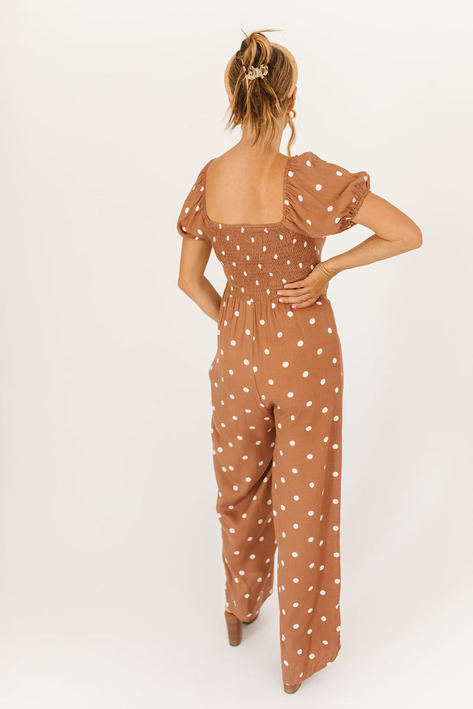 casey polka dot jumpsuit