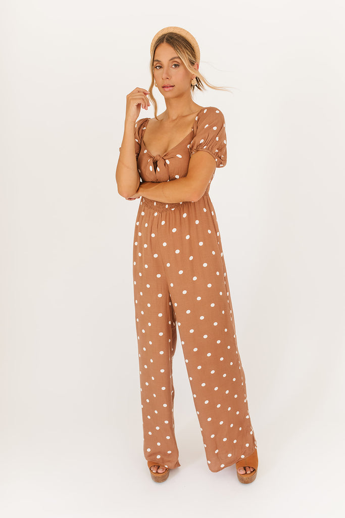 casey polka dot jumpsuit