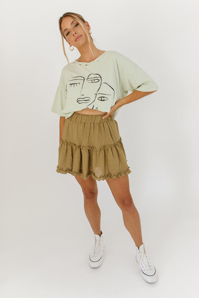 my moment mini skirt