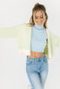 kate turtleneck tank // blue