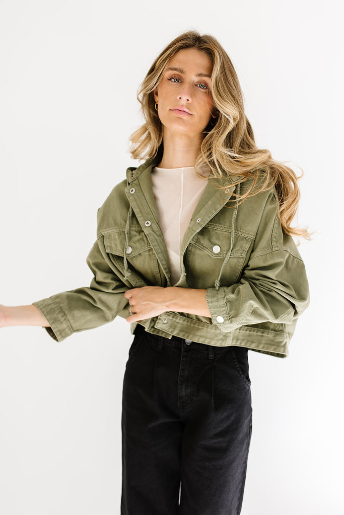 here to stay utility jacket