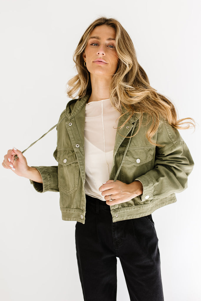 here to stay utility jacket