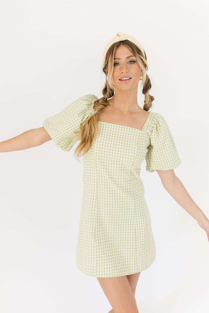 eye to eye gingham dress