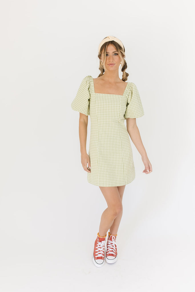 eye to eye gingham dress