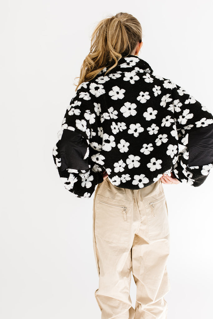 daisy darling fleece pullover
