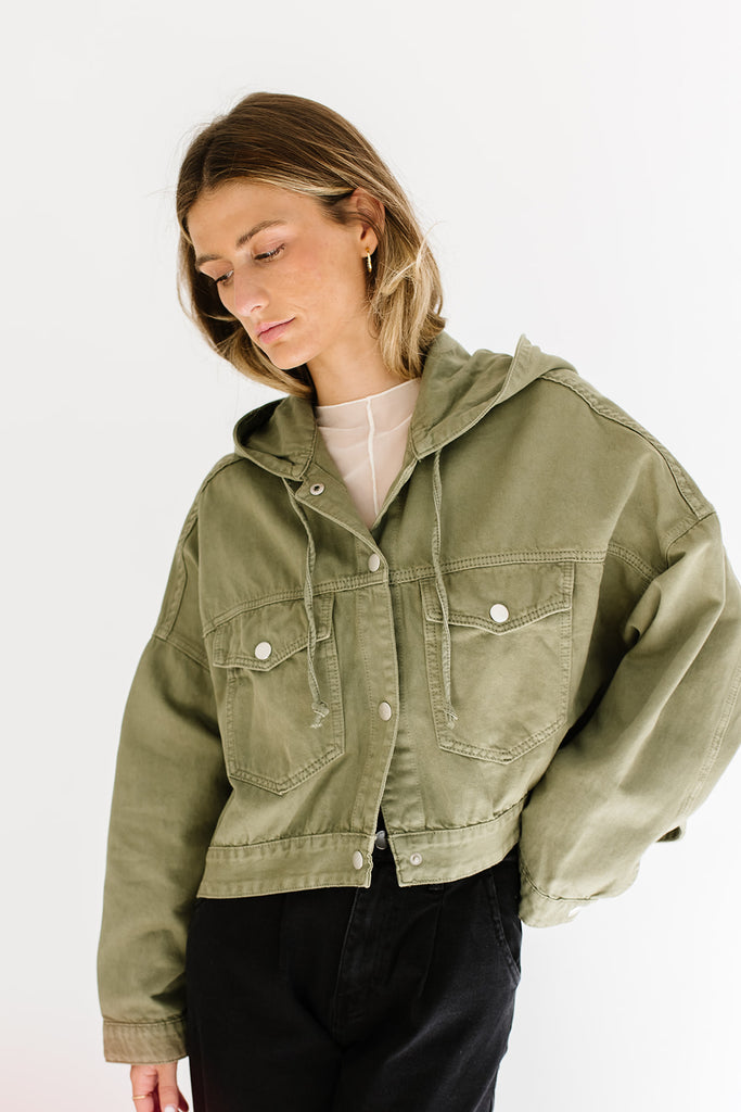 here to stay utility jacket