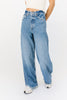 old west slouchy jeans in canyon blue // free people