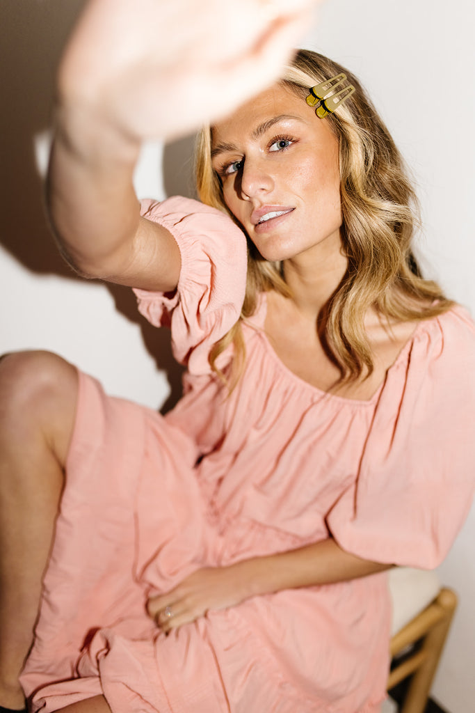daymaker dress // pink *zoco exclusive*