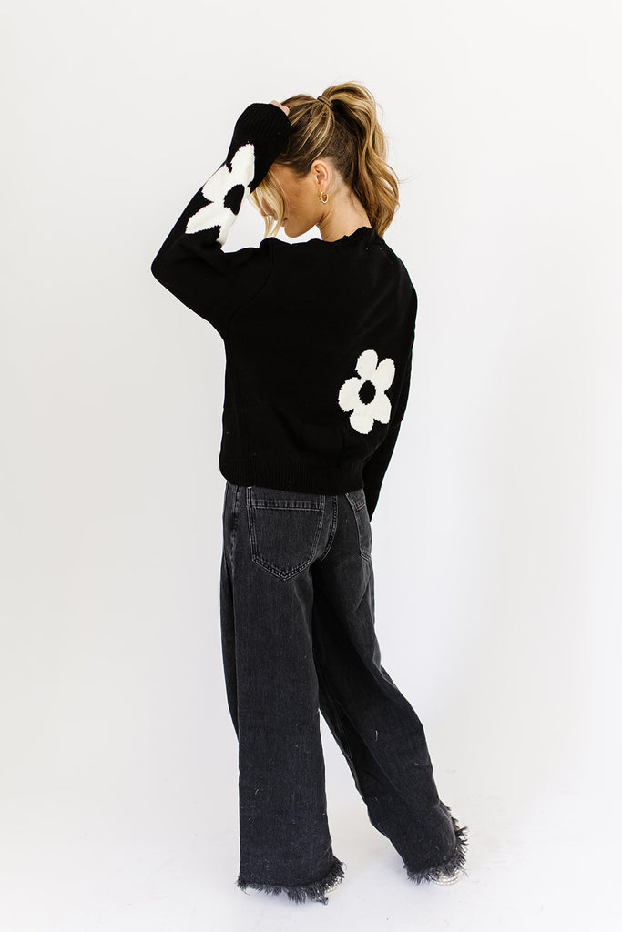 junie floral sweater