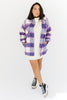 angelica plaid shirt jacket