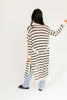 lenny striped cardigan