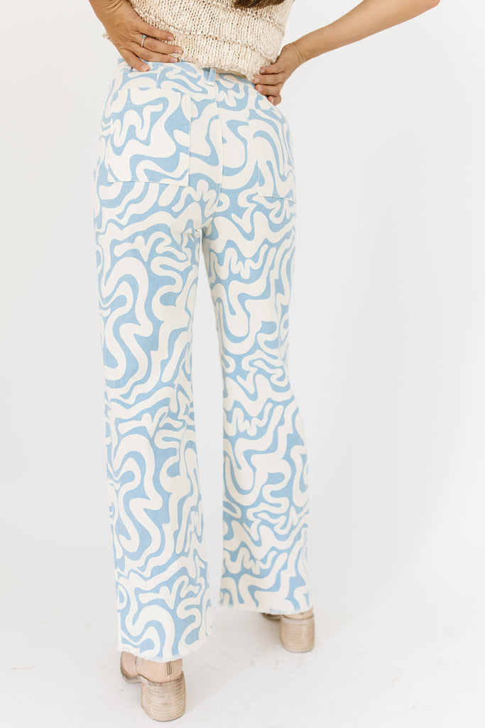 celine patterned pants