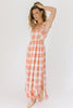 piper plaid maxi dress