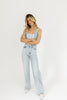 veronica denim vest