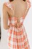 piper plaid maxi dress