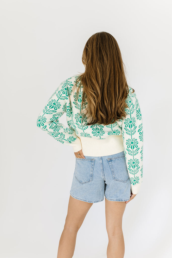charisma floral sweater