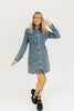 greta denim dress