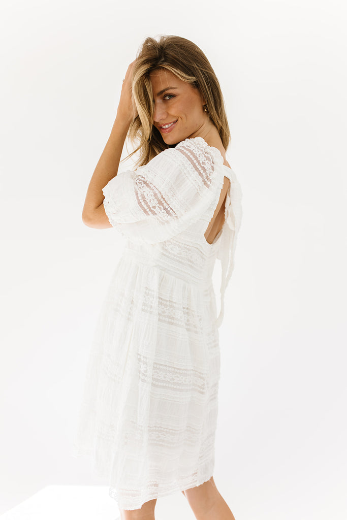 adelia lace dress