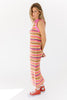 gaga striped midi dress