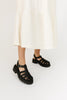delaney fisherman platform in black // free people