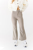terry plaid trouser *restocked*
