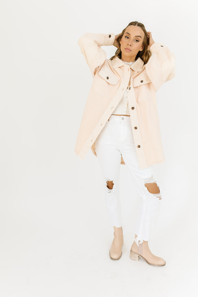 ruby jacket in sweetheart sunrise // free people