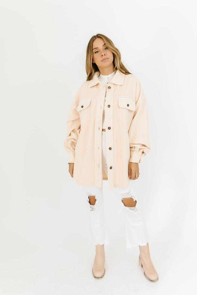 ruby jacket in sweetheart sunrise // free people