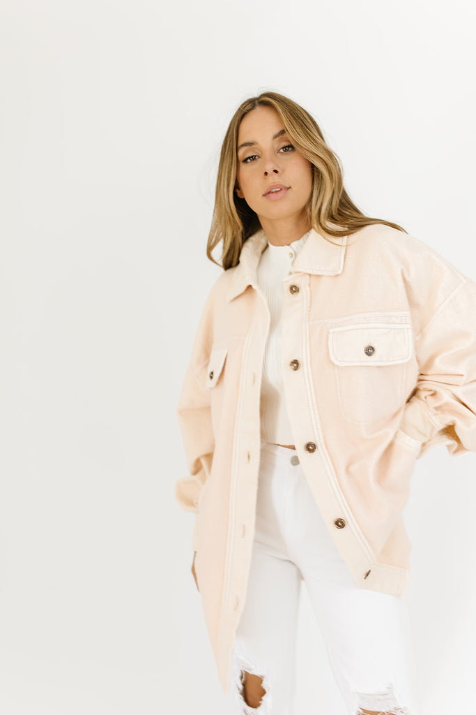 ruby jacket in sweetheart sunrise // free people
