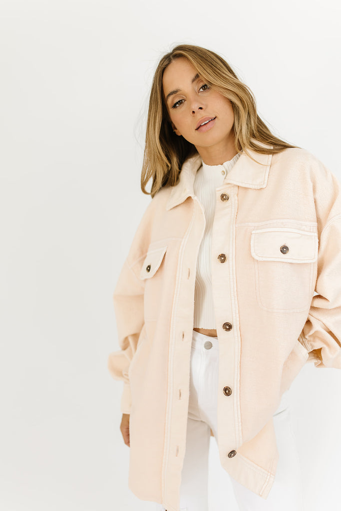 ruby jacket in sweetheart sunrise // free people