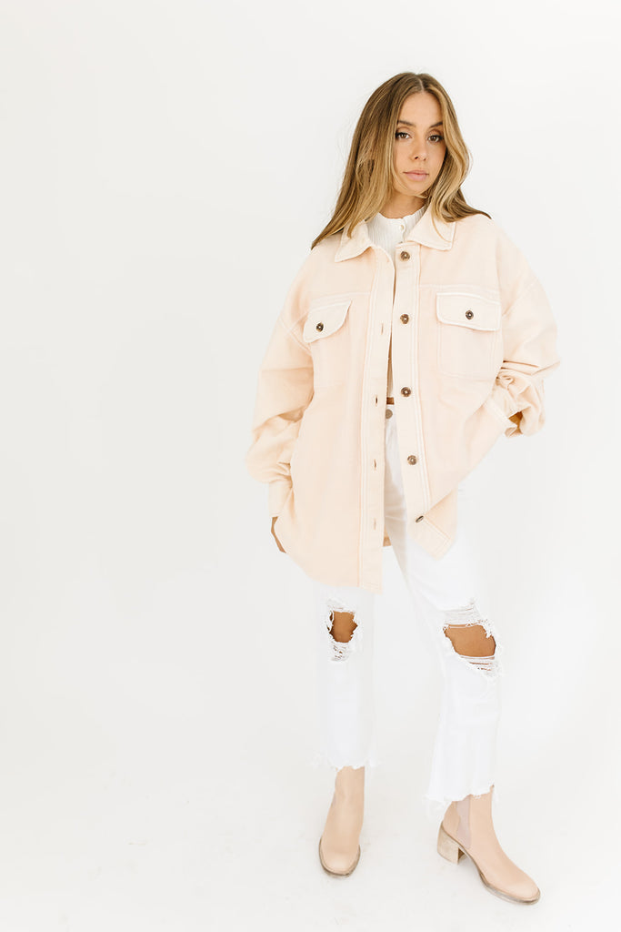 ruby jacket in sweetheart sunrise // free people