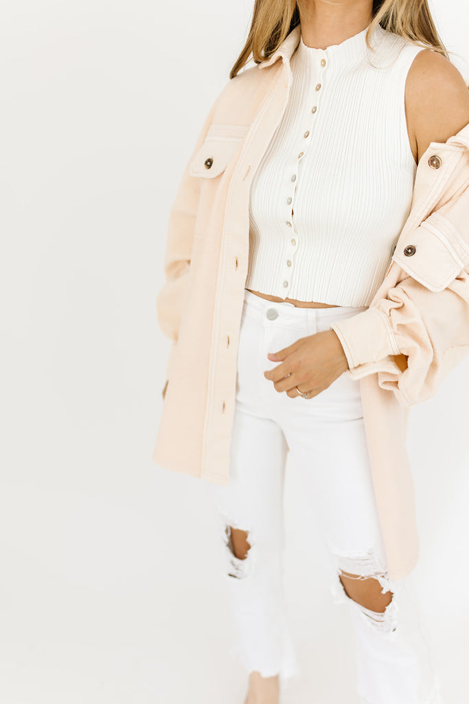 ruby jacket in sweetheart sunrise // free people