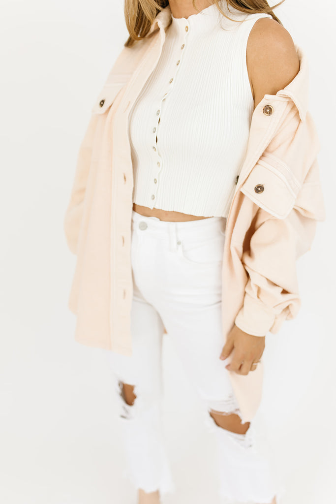 ruby jacket in sweetheart sunrise // free people