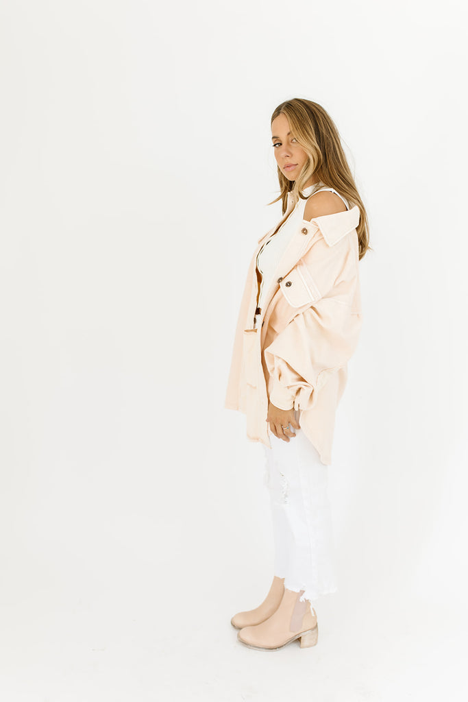 ruby jacket in sweetheart sunrise // free people