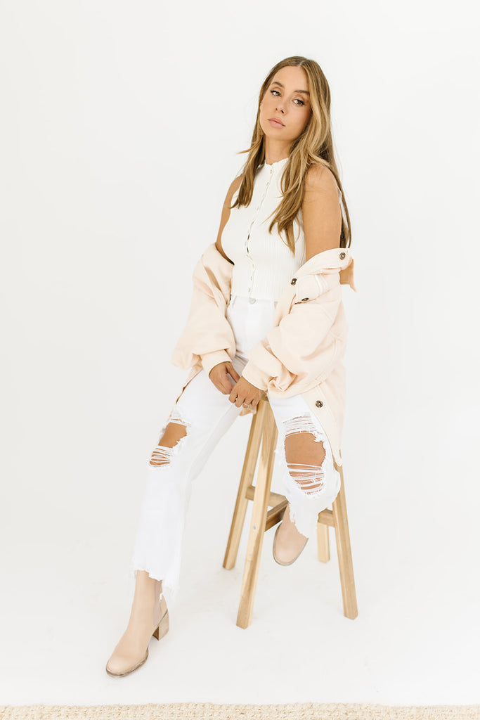 ruby jacket in sweetheart sunrise // free people