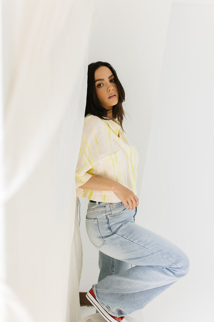 beach day button up