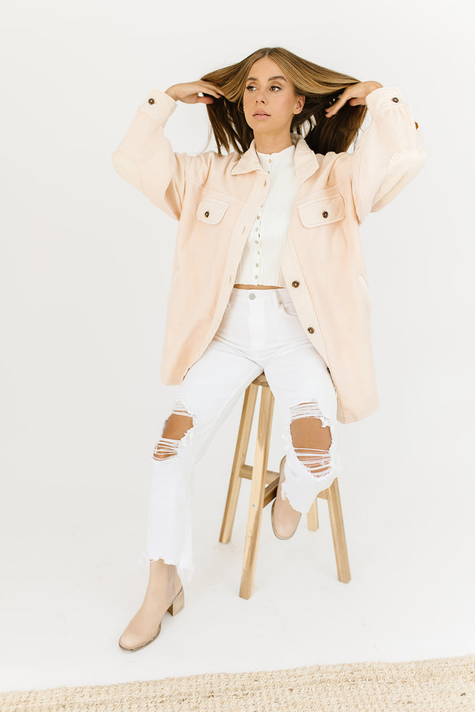 ruby jacket in sweetheart sunrise // free people