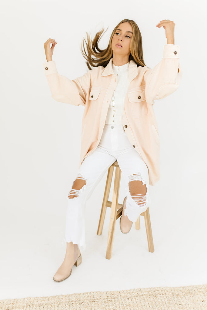 ruby jacket in sweetheart sunrise // free people