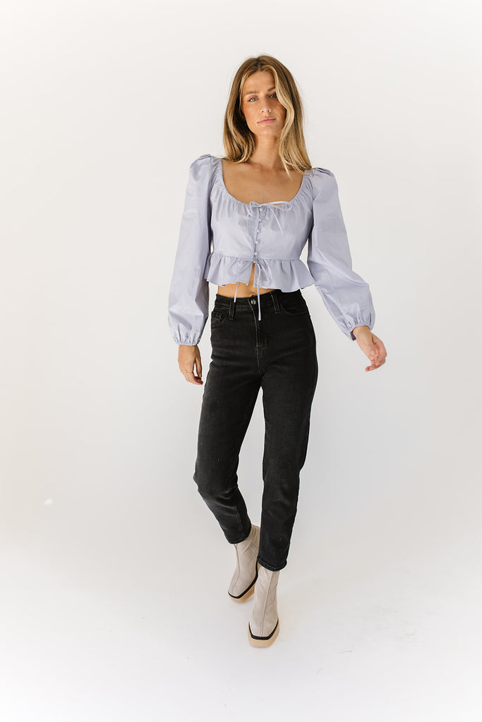 adrienne puff sleeve blouse