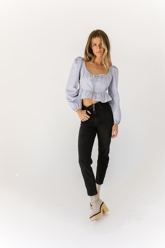 adrienne puff sleeve blouse