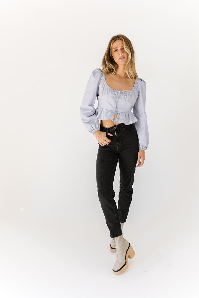 adrienne puff sleeve blouse